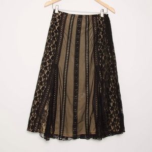 Free people lace skirt
